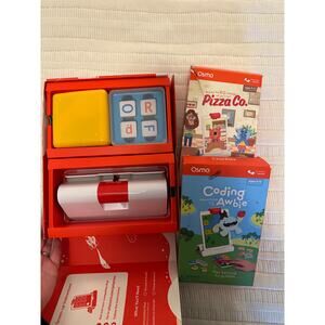 Osmo Genius Starter Kit, Pizza Game, and Coding Game